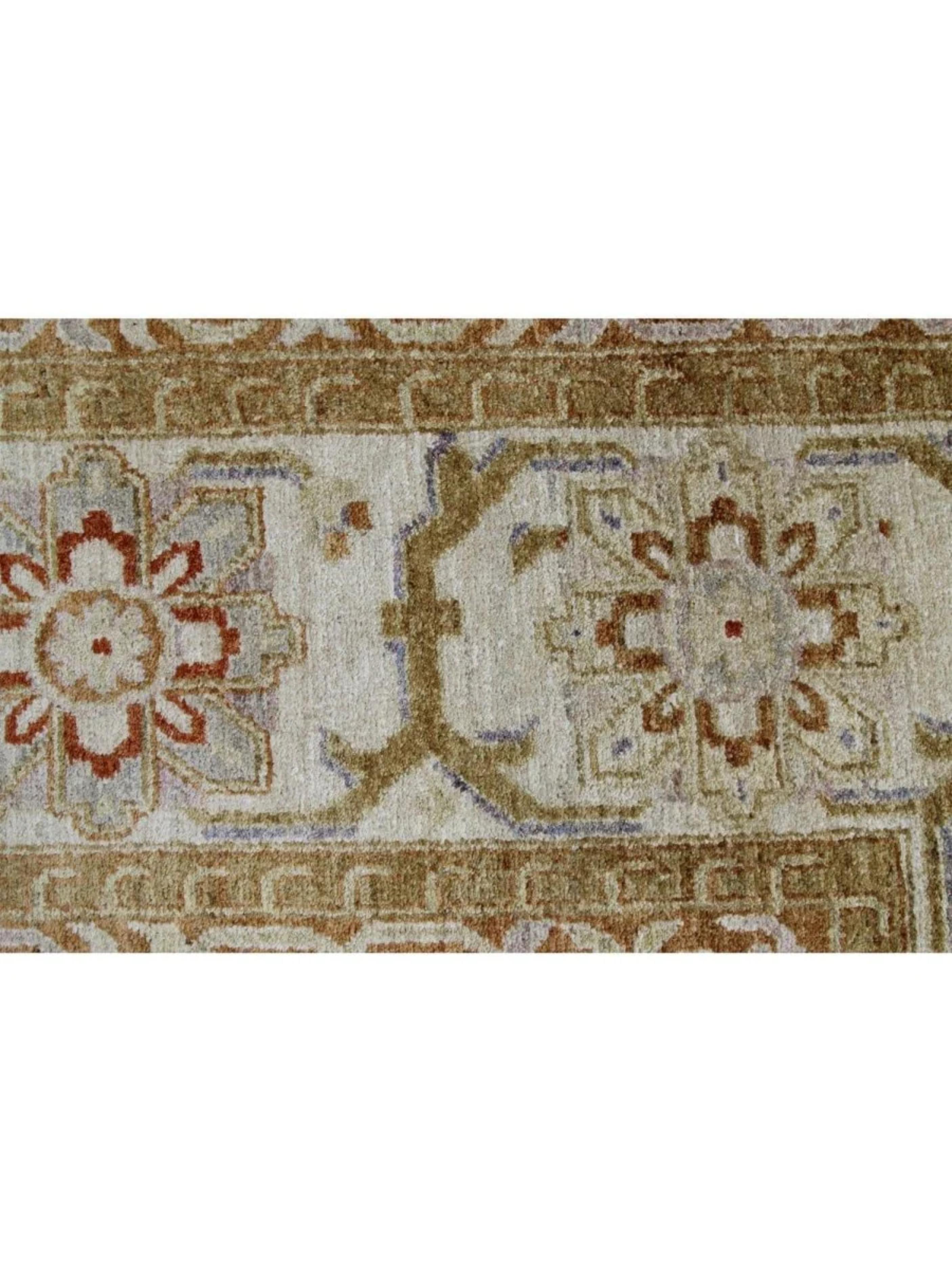 12x18 Hand-Knotted Mahal Style Rug im Angebot 6