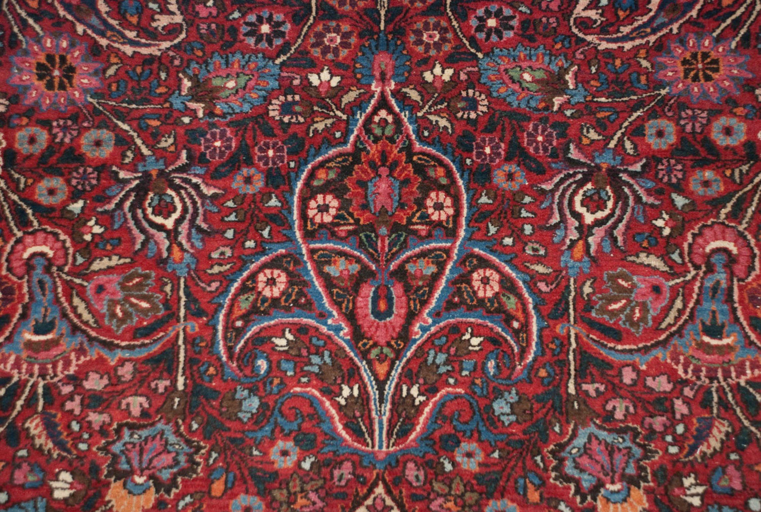 Vintage Fine Meshed Carpet For Sale 2