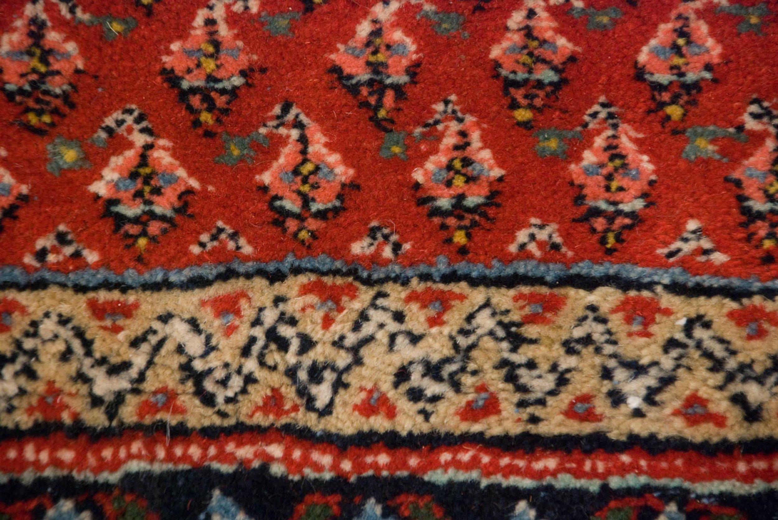 Hand-Knotted Vintage Mir Sarouk Carpet For Sale