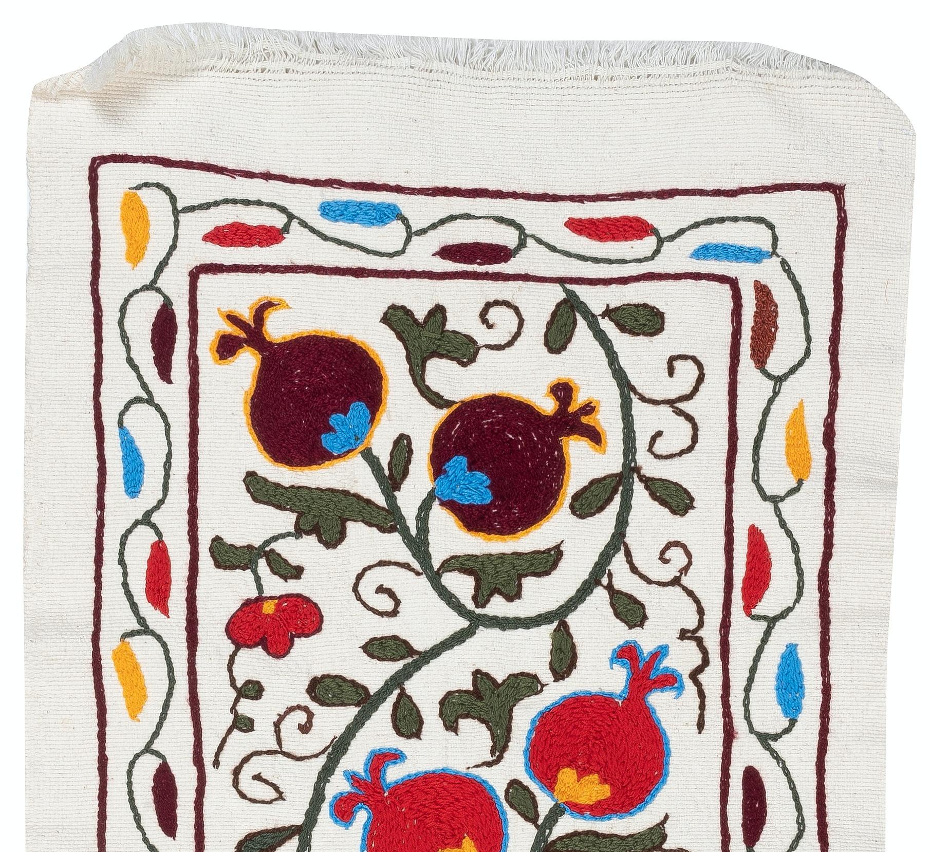 Handbestickter Wandbehang aus 100% Baumwolle New Suzani Fabric - Timeless-art
Erleben Sie die Schönheit der zentralasiatischen Handwerkskunst mit diesem exquisiten, handbestickten Suzani-Textil aus 100 % Baumwolle, einem wahren Zeugnis