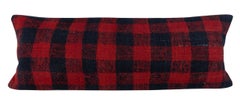 12"x35" SET OF 2 - Hand-Woven Kilim Cushion Covers. Vintage Lumbar Pillow Covers
