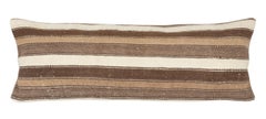 12"x35" SET OF 2 - Handmade Kilim Lumbar Pillow Covers. A pair of Cushion Covers