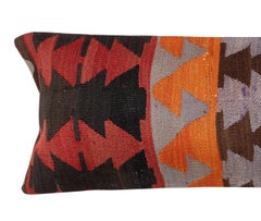 Housse de coussin Vintage Kilim 12 "x35". Housse de coussin Bohème tissée à la main