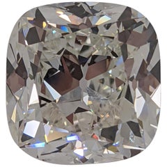 Diamant coussin de 13 carats taille ancienne certifié GIA I SI-1