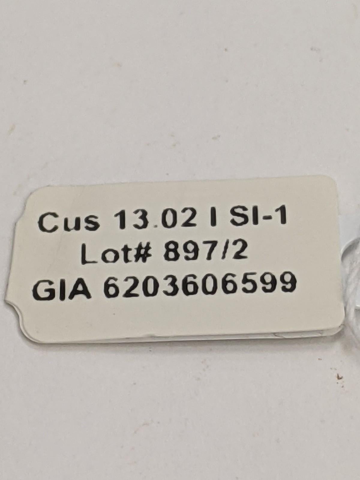 13 Carat GIA Certified Antique Cut Cushion Diamond Ring in Platinum In New Condition In New York, NY