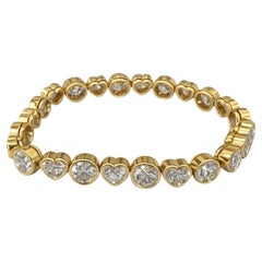 13 Karat Diamant-Tennisarmband