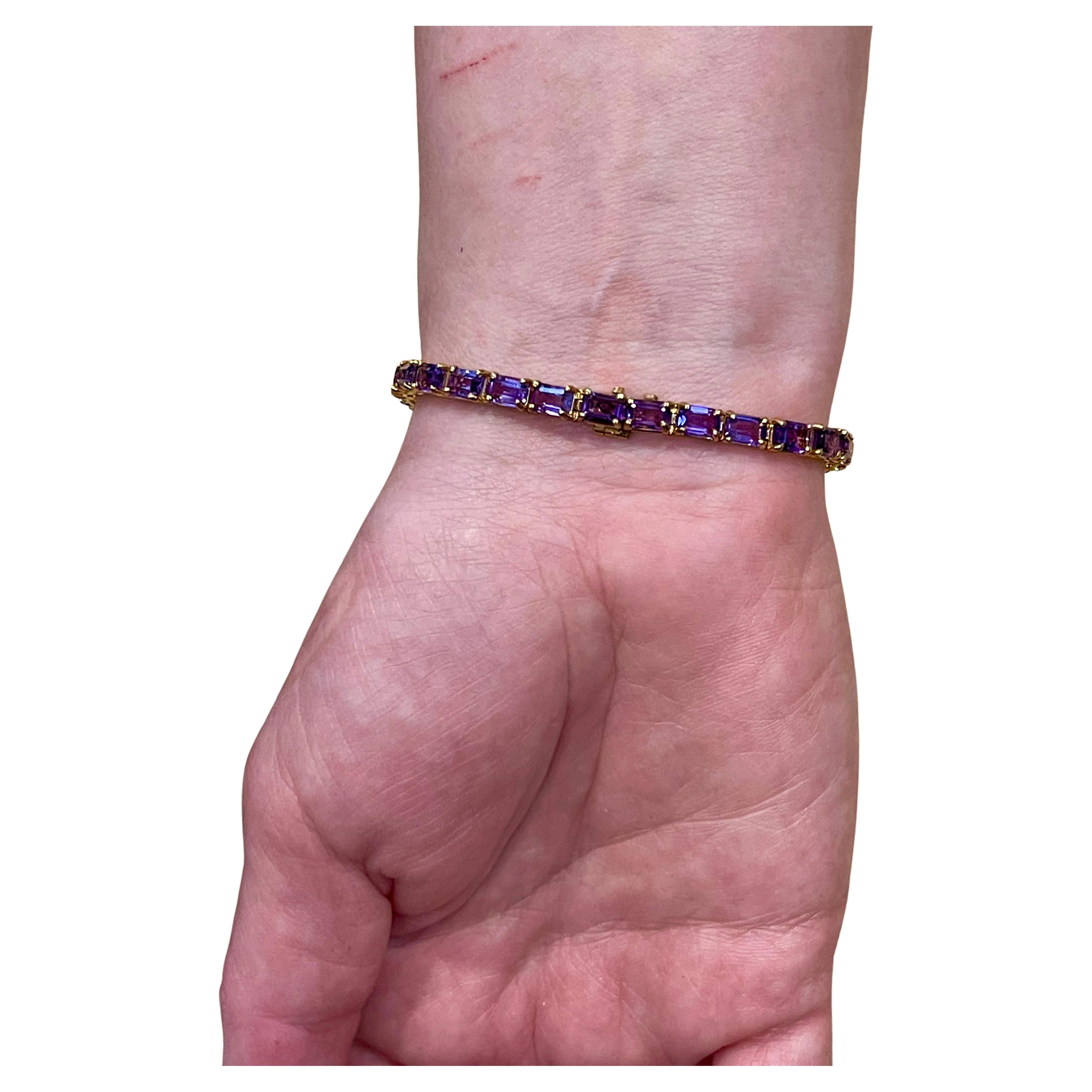 bracciale ametista vera