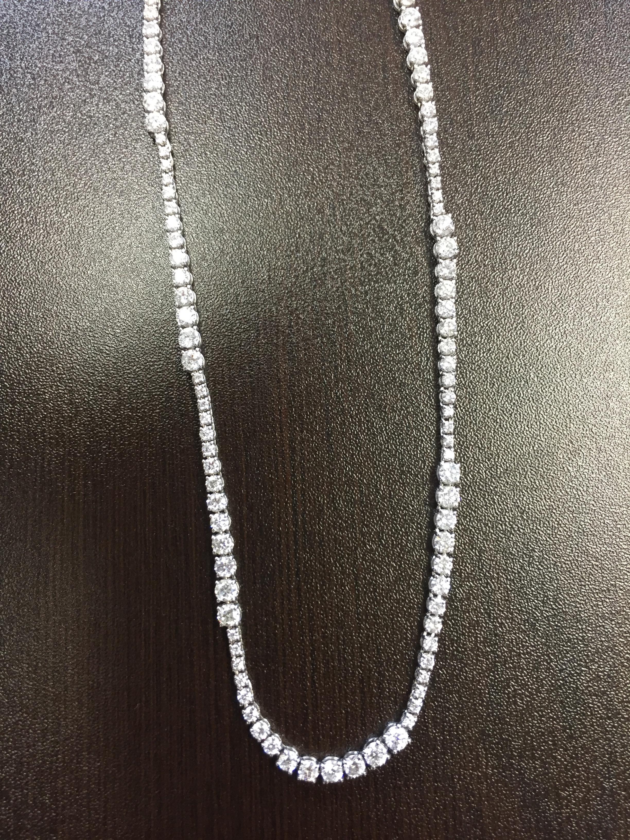 diamond 13 necklace