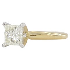 1.3 Carat Princess Brilliant Diamond Ring