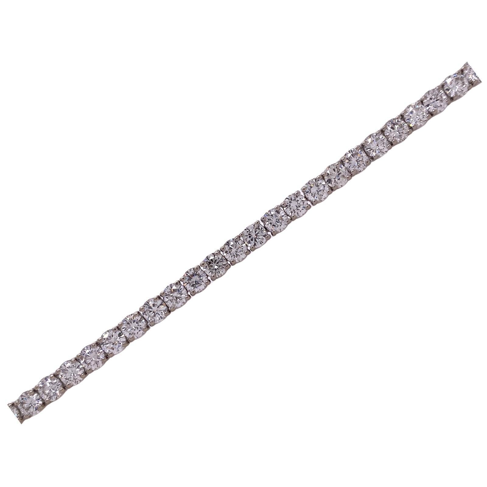 13 carat diamond tennis bracelet