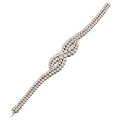13 Carats Diamonds Vintage Bracelet