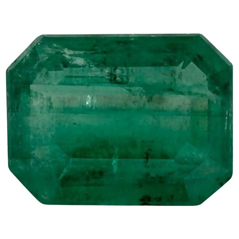 1.30 Ct Emerald Octagon Cut Loose Gemstone