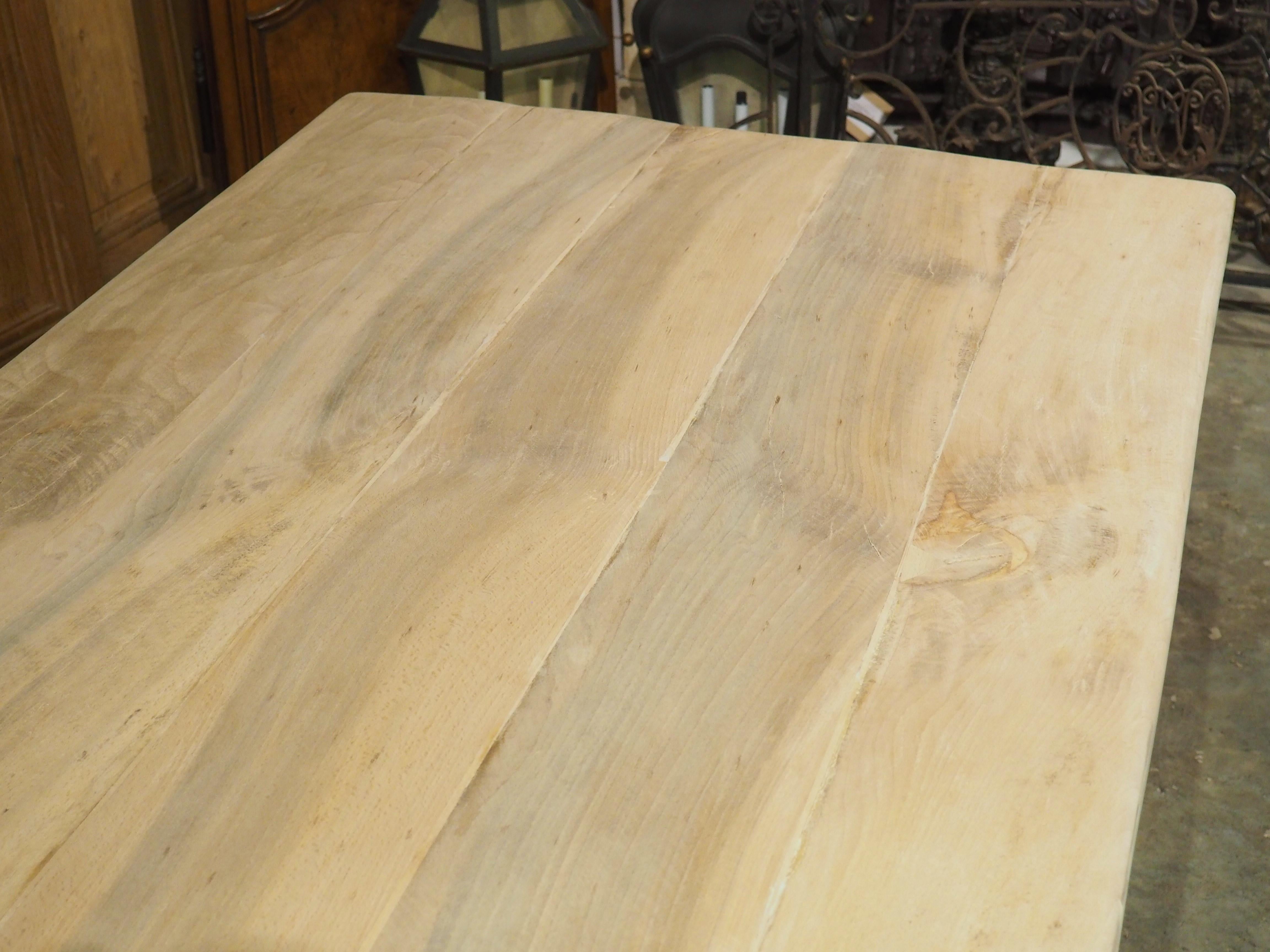13 Foot Long Walnut and Oak Monastery Style Dining Table from France, 1950s 2