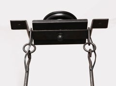 13-Light Forged Iron Chandelier