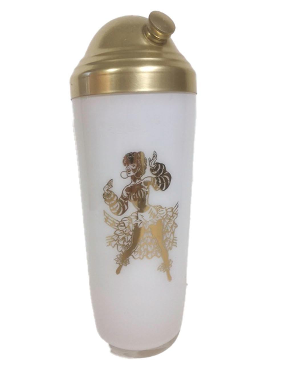 Américain Parure shaker, pichet et verres Calypso Performer 13 pièces pour bar et cocktail en vente