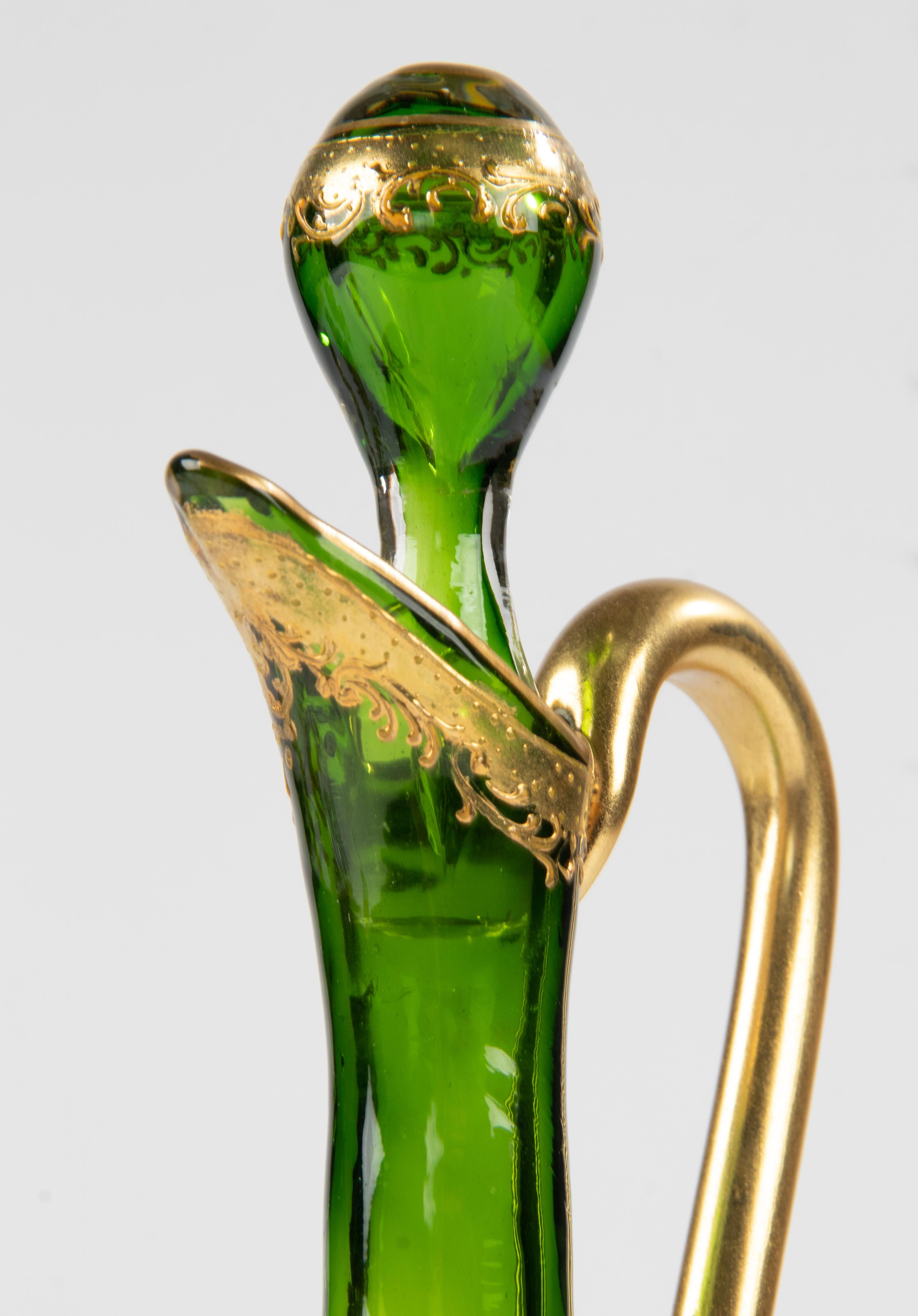Ensemble de 13 pièces à liqueur en cristal du début du 20e siècle - Moser en vente 9