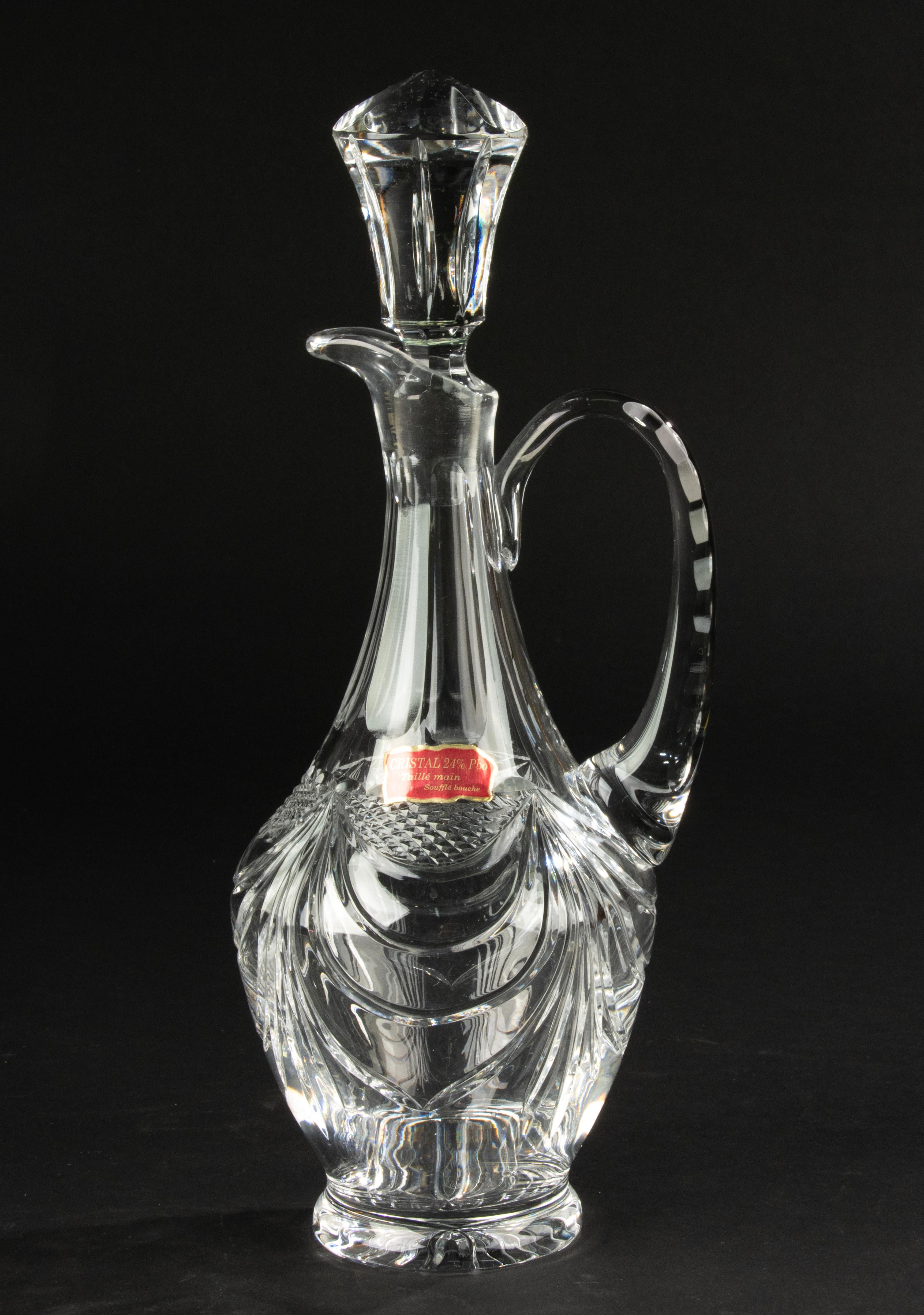 Juego de 13 copas de cristal para vino - Cristallerie De Lorraine en venta 5