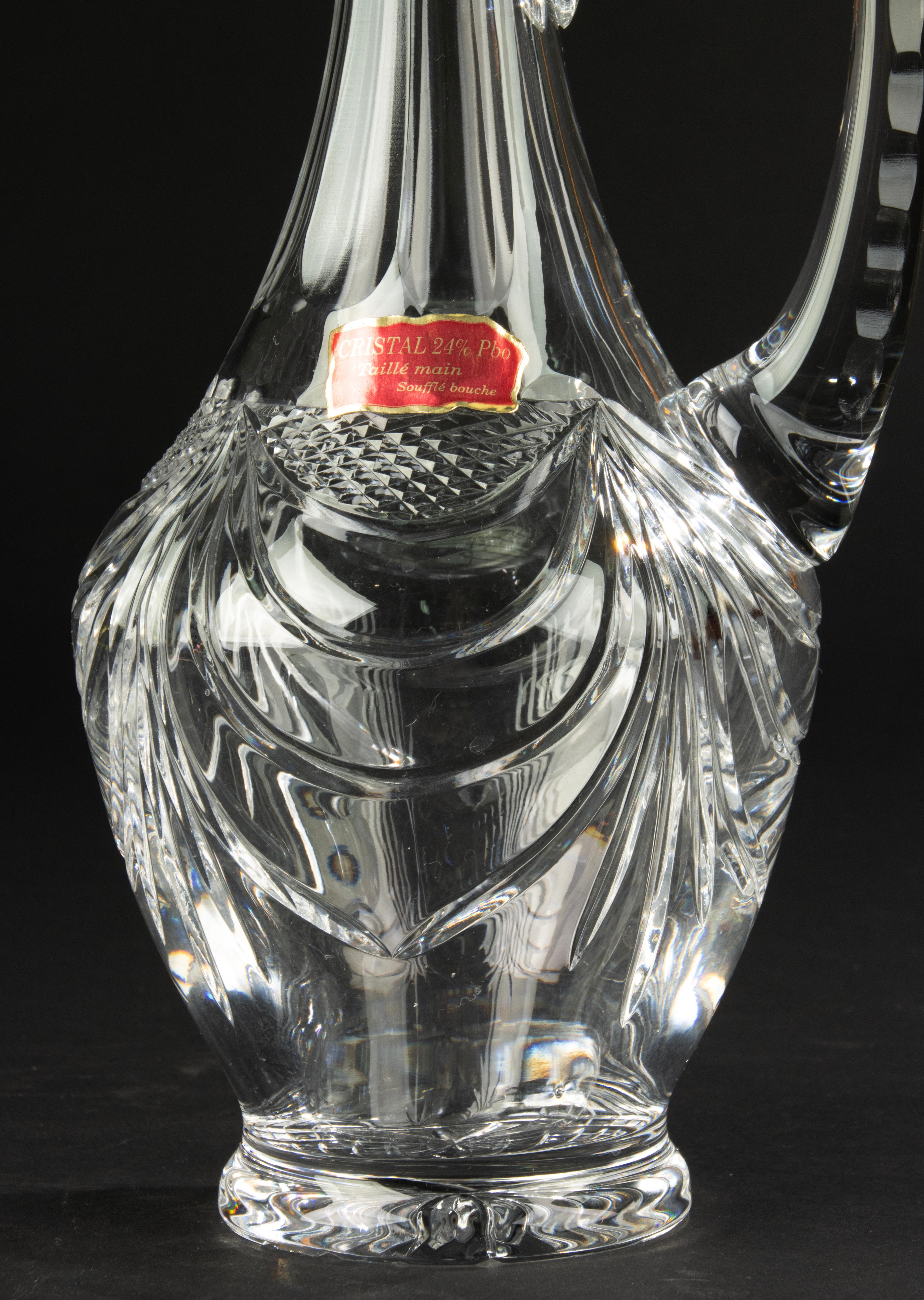 Juego de 13 copas de cristal para vino - Cristallerie De Lorraine en venta 7