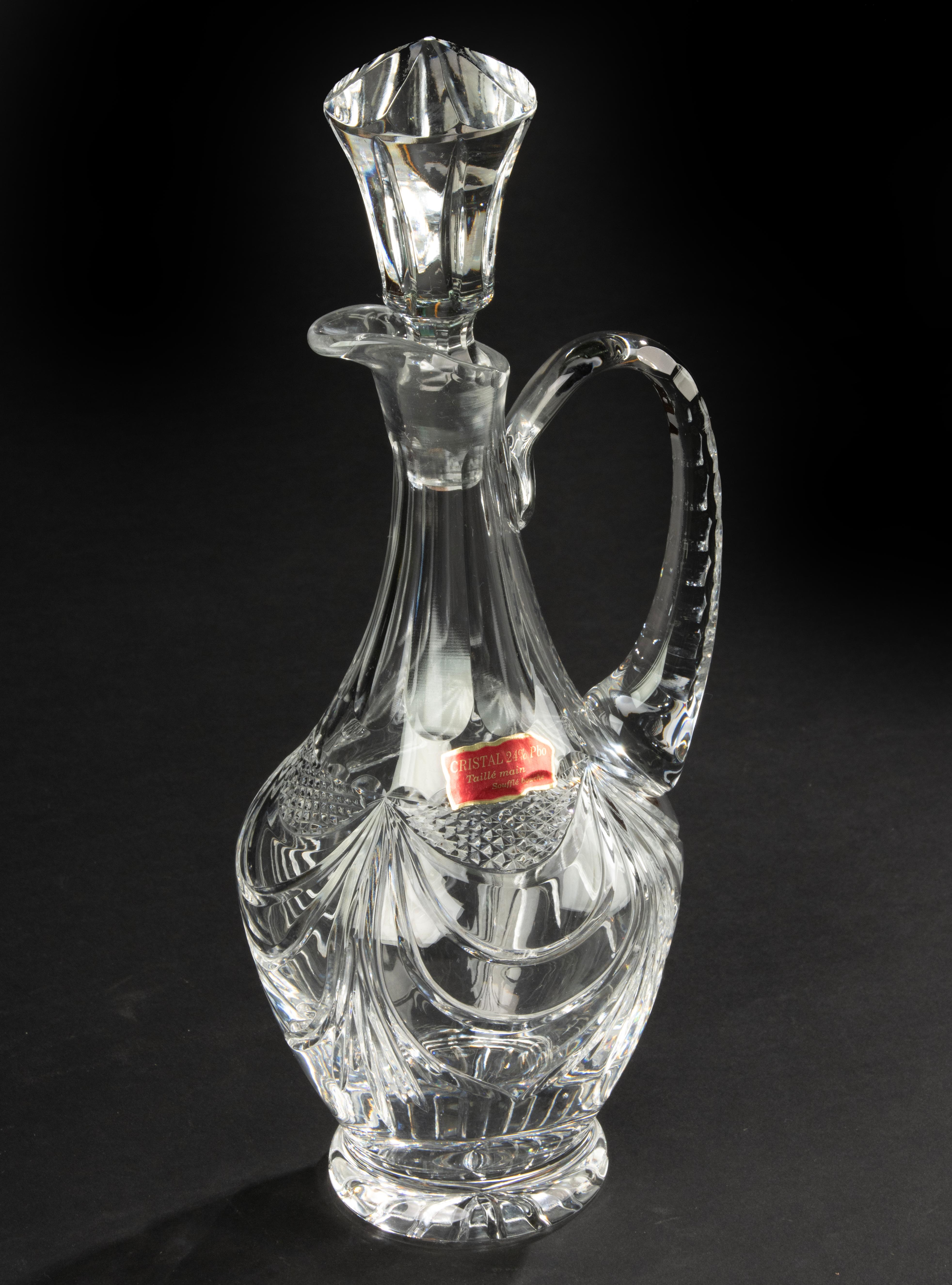 Juego de 13 copas de cristal para vino - Cristallerie De Lorraine en venta 10