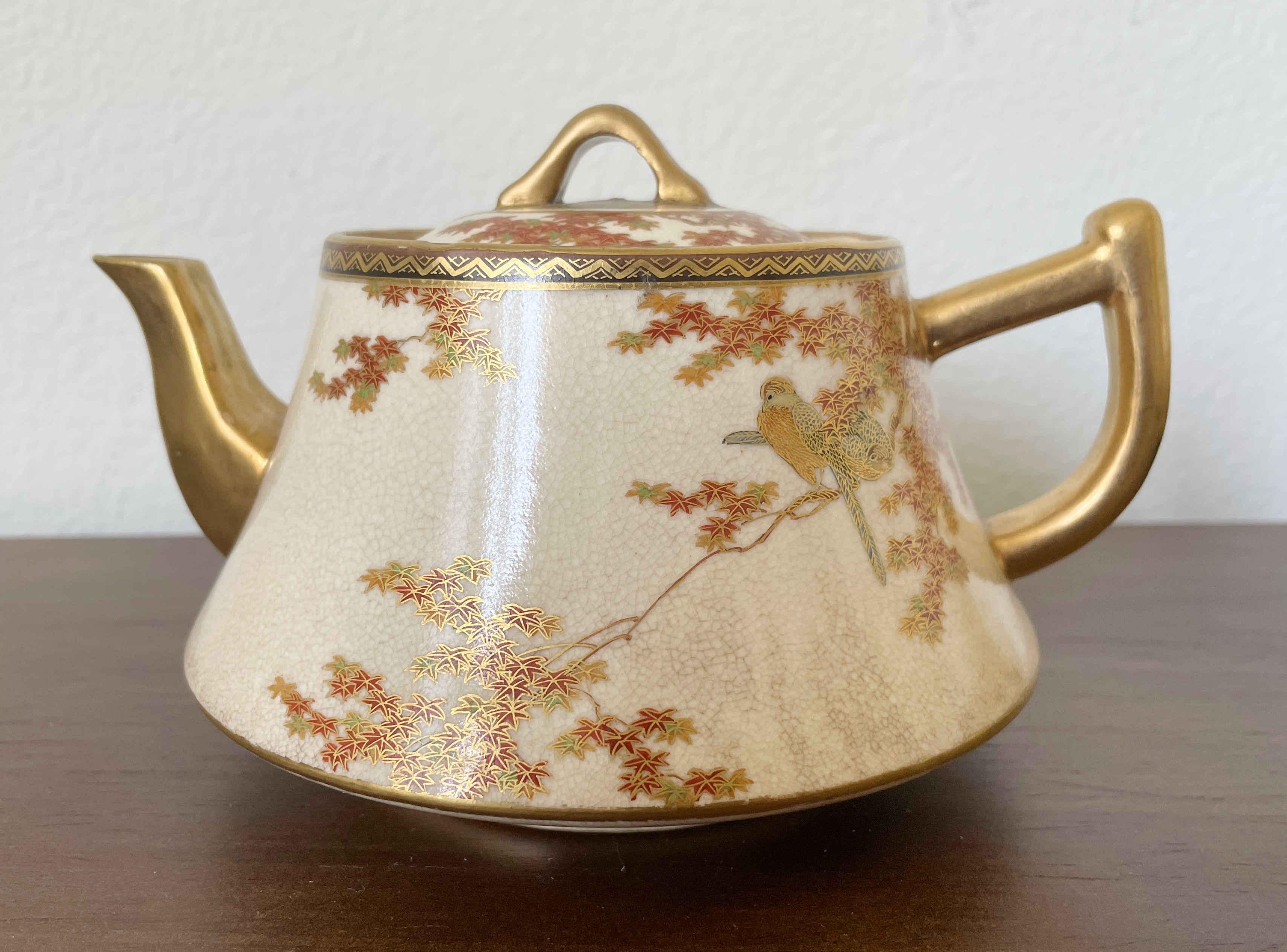 13-Piece Vintage Japanese Tea Set For Sale 3