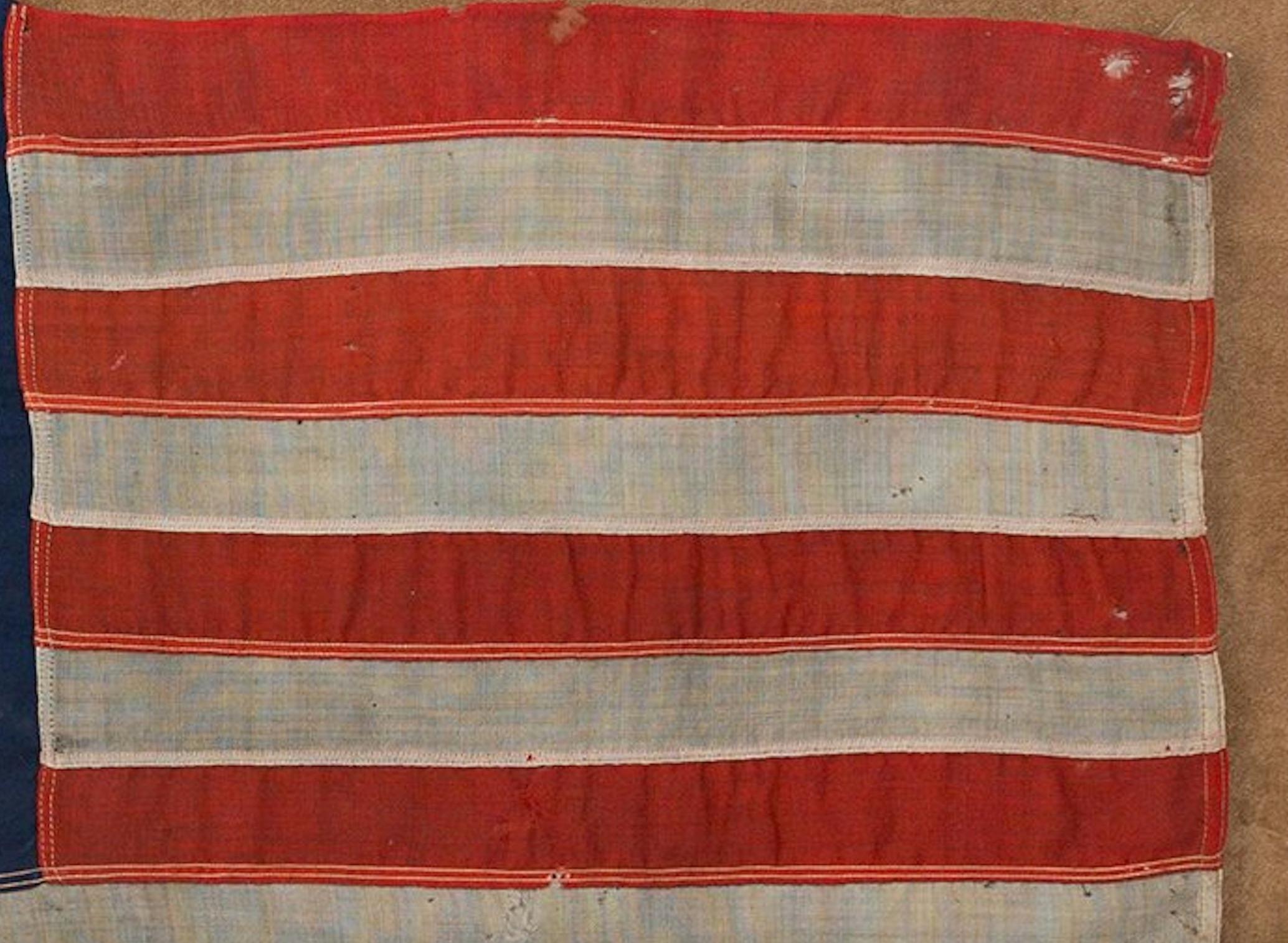 american flag in 1890
