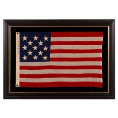 13 Star Antique American Flag, Marked "R.H Macy & Co", circa 1895-1926