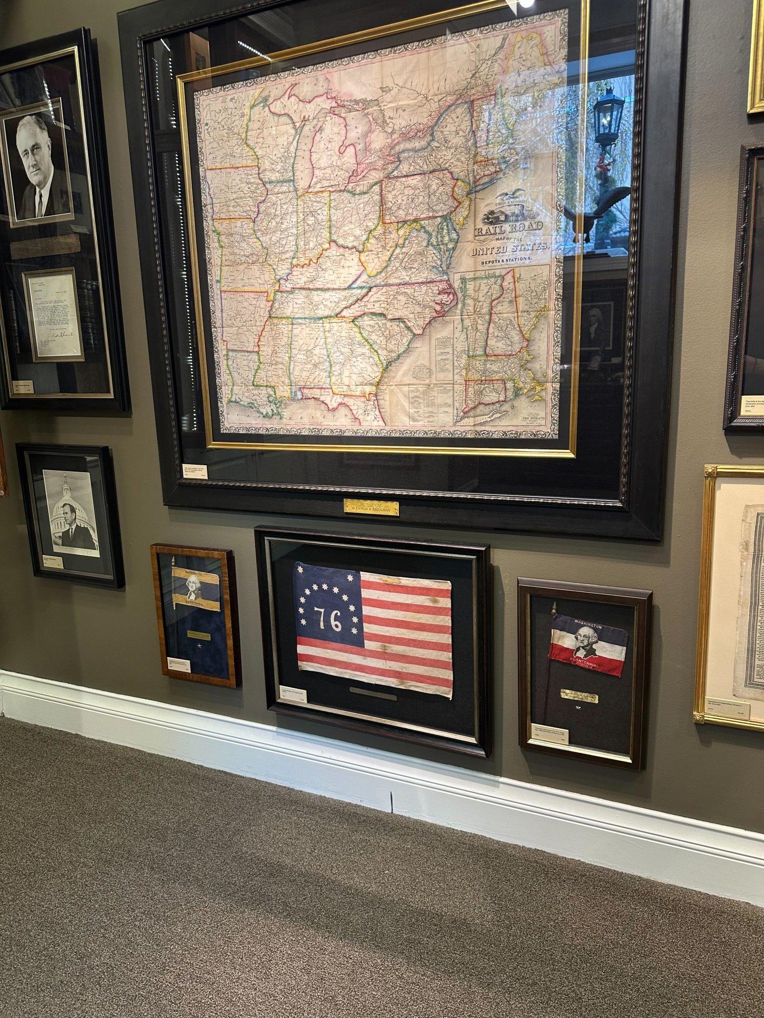 Drapeau de parade 13 étoiles Bennington 