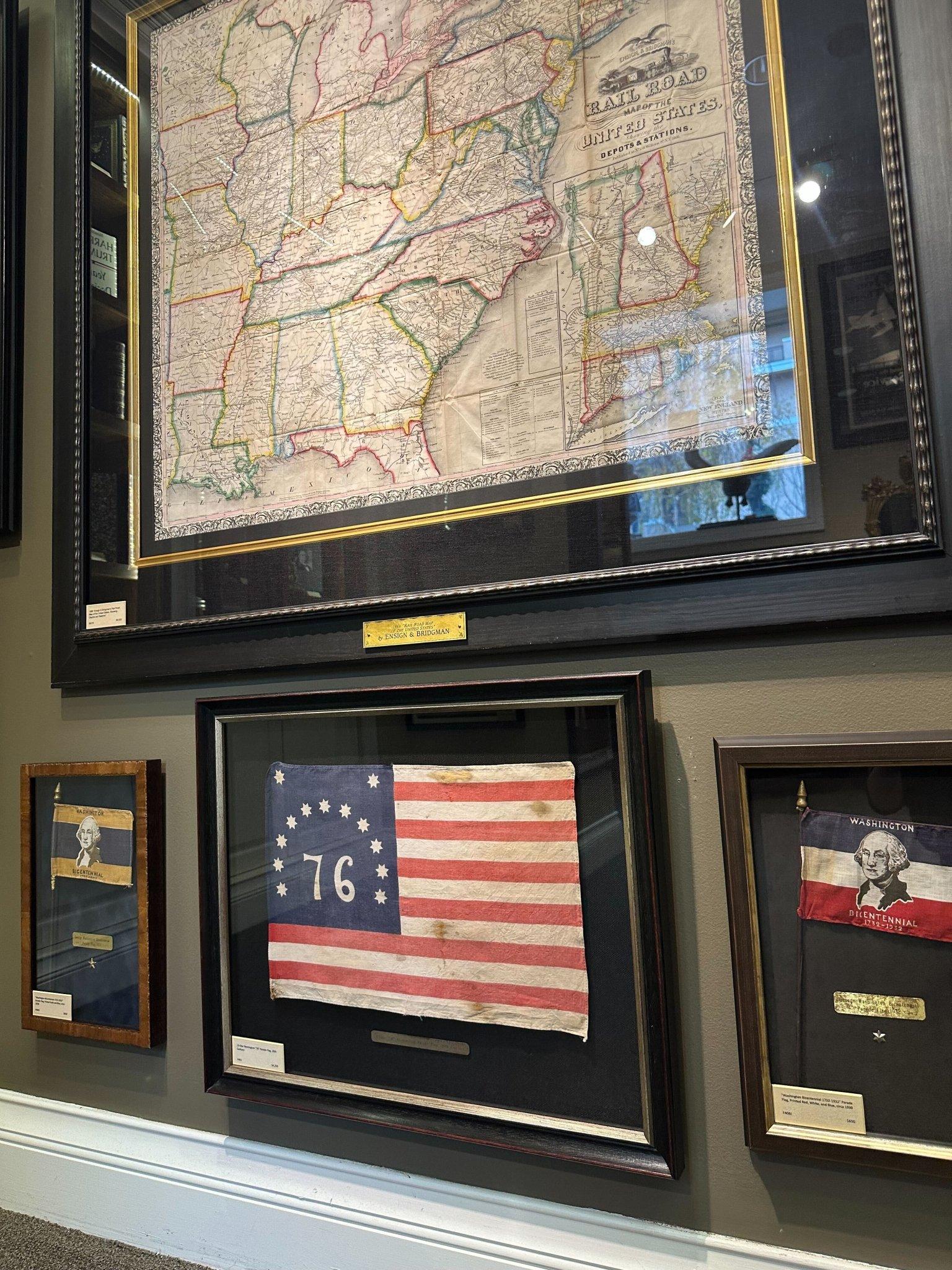 Drapeau de parade 13 étoiles Bennington 