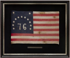 13-Star Bennington "76" Parade Flag, Early 20th Century