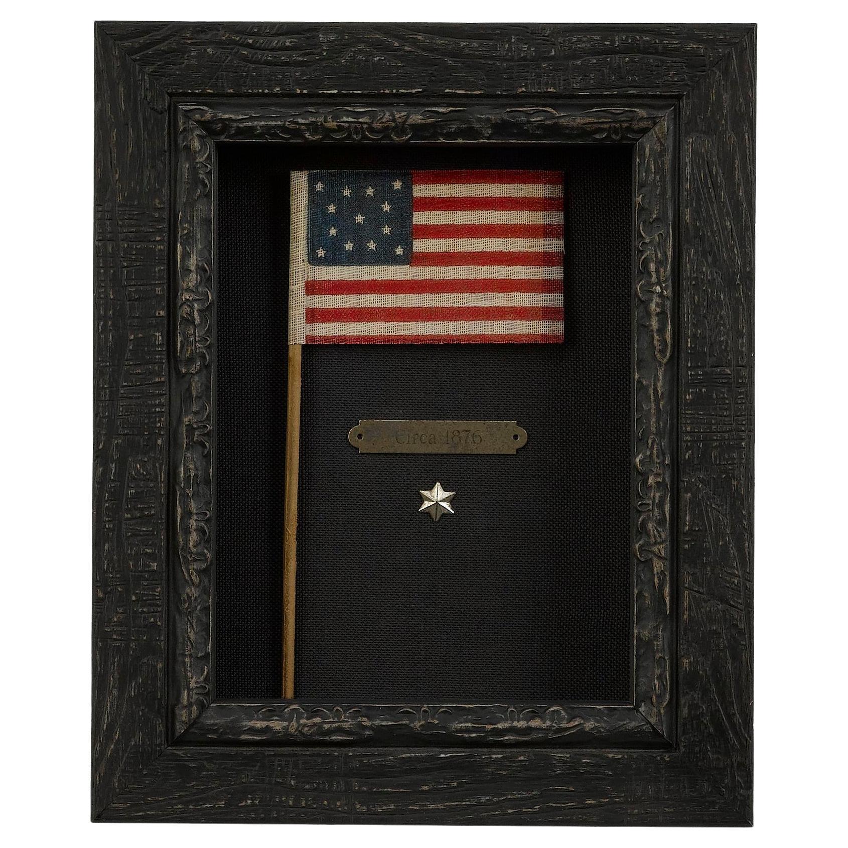 13-Star Flag Waver for the Centennial Celebration For Sale