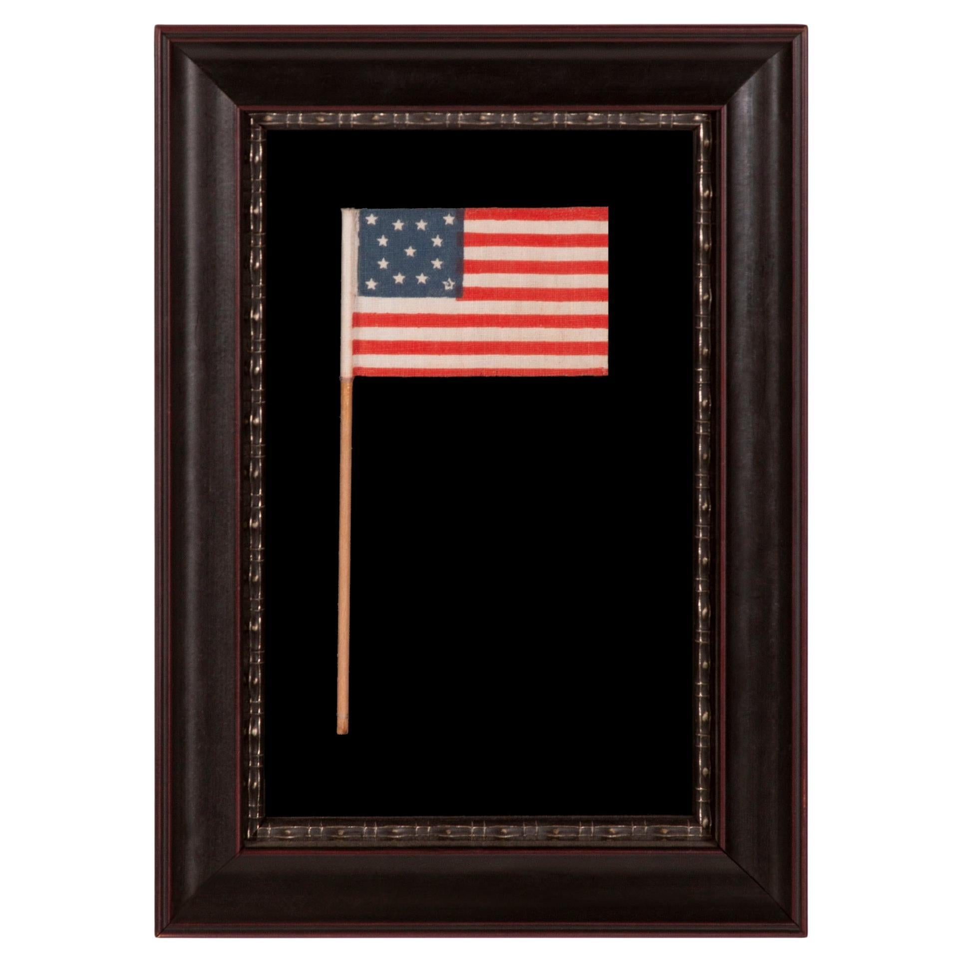 13 Star Medallion Patter Antique American Flag, ca 1910-1926