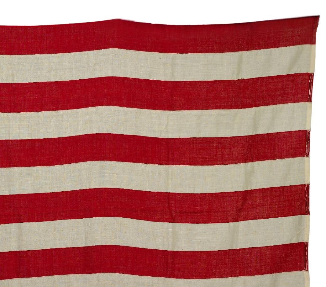 American 13-Star Yacht Ensign, O.C.& K.R. Wilson, Ship Chandleries, Early 20th Century