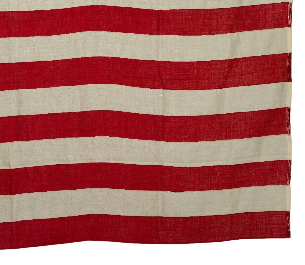 Brass 13-Star Yacht Ensign, O.C.& K.R. Wilson, Ship Chandleries, Early 20th Century