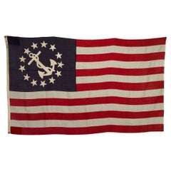 13-Star Yacht Ensign, O.C.& K.R. Wilson, Ship Chandleries, Early 20th Century