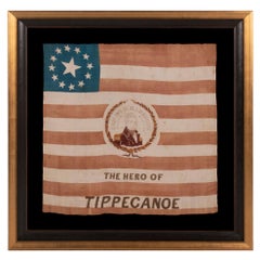 13 Stars on a flag Made for the 1840 Presidential Campaign of W.H. Harrison