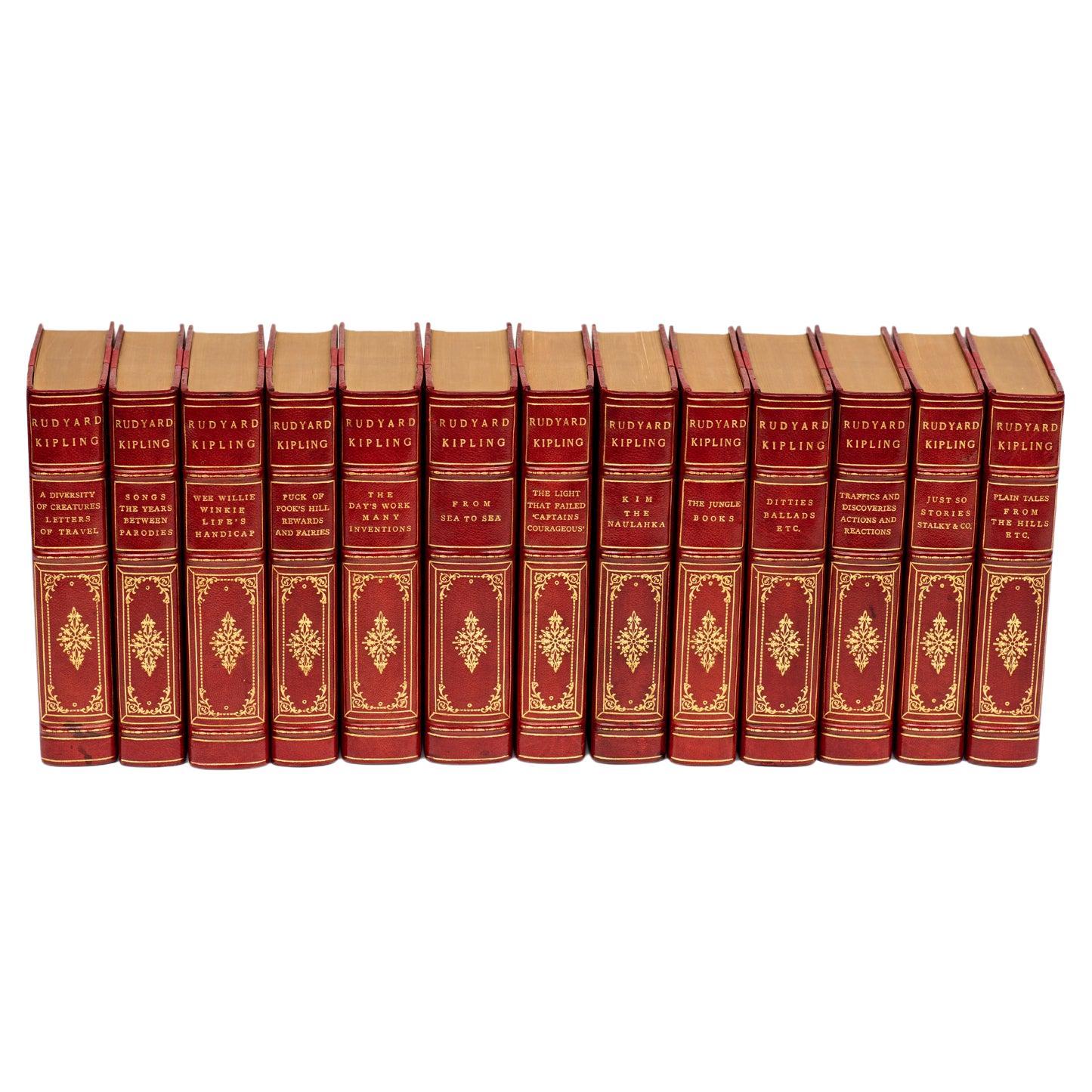 13 Volumes. Rudyard Kipling, The Works