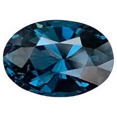 1.30 Carat Natural Loose Blue Spinel Oval Shape Gemstone
