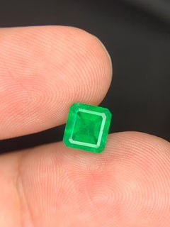 1.30 Carat Natural Loose Emerald Gemstone From Swat, Pakistan