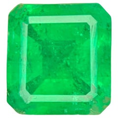 1.30 Carat Natural Loose Emerald Gemstone From Swat, Pakistan