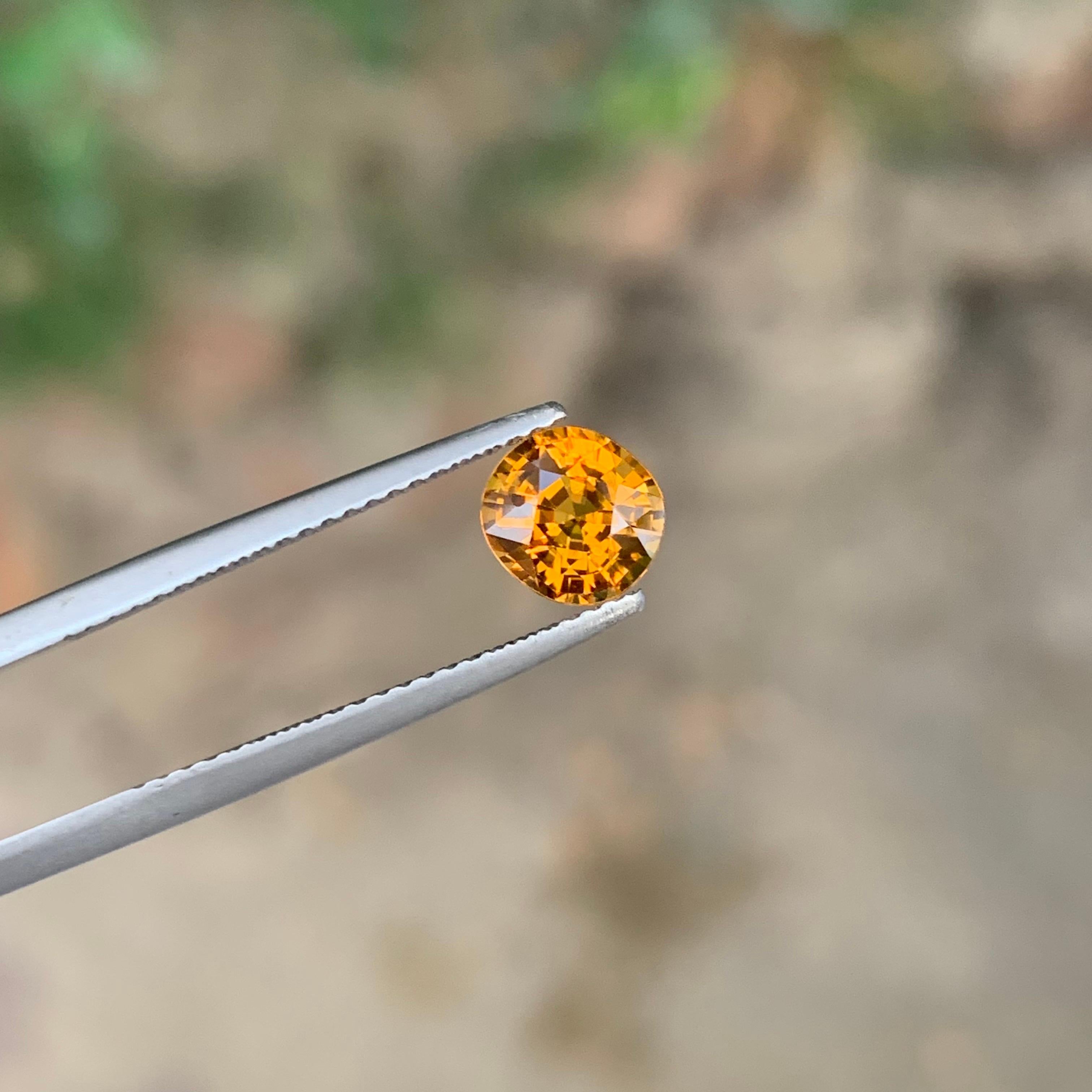 1.30 quilates de granate de Malí natural suelto en forma de cojín en venta 6