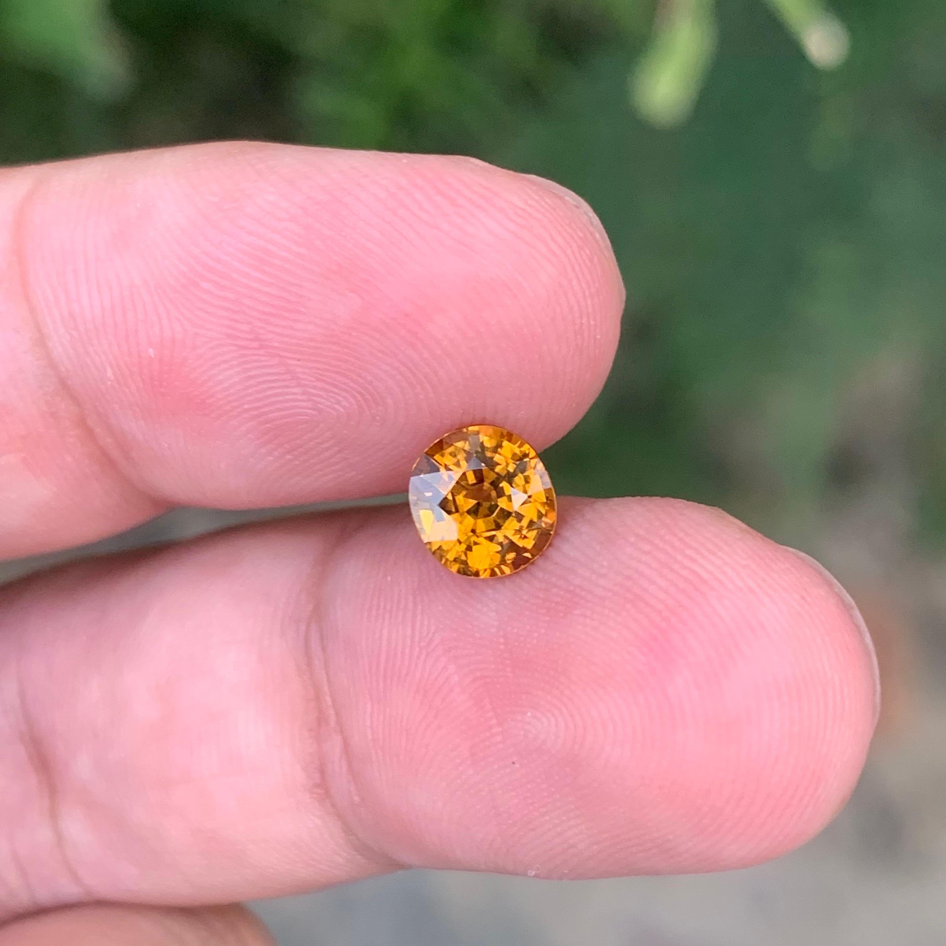 1.30 quilates de granate de Malí natural suelto en forma de cojín en venta 2