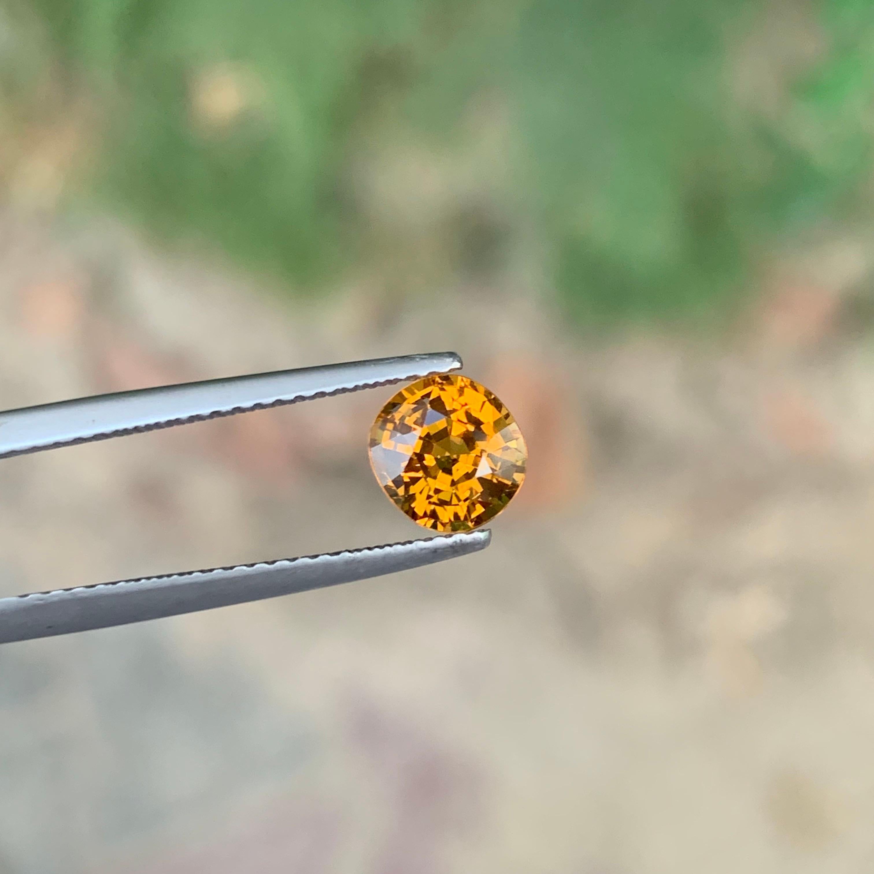 1.30 quilates de granate de Malí natural suelto en forma de cojín en venta 3