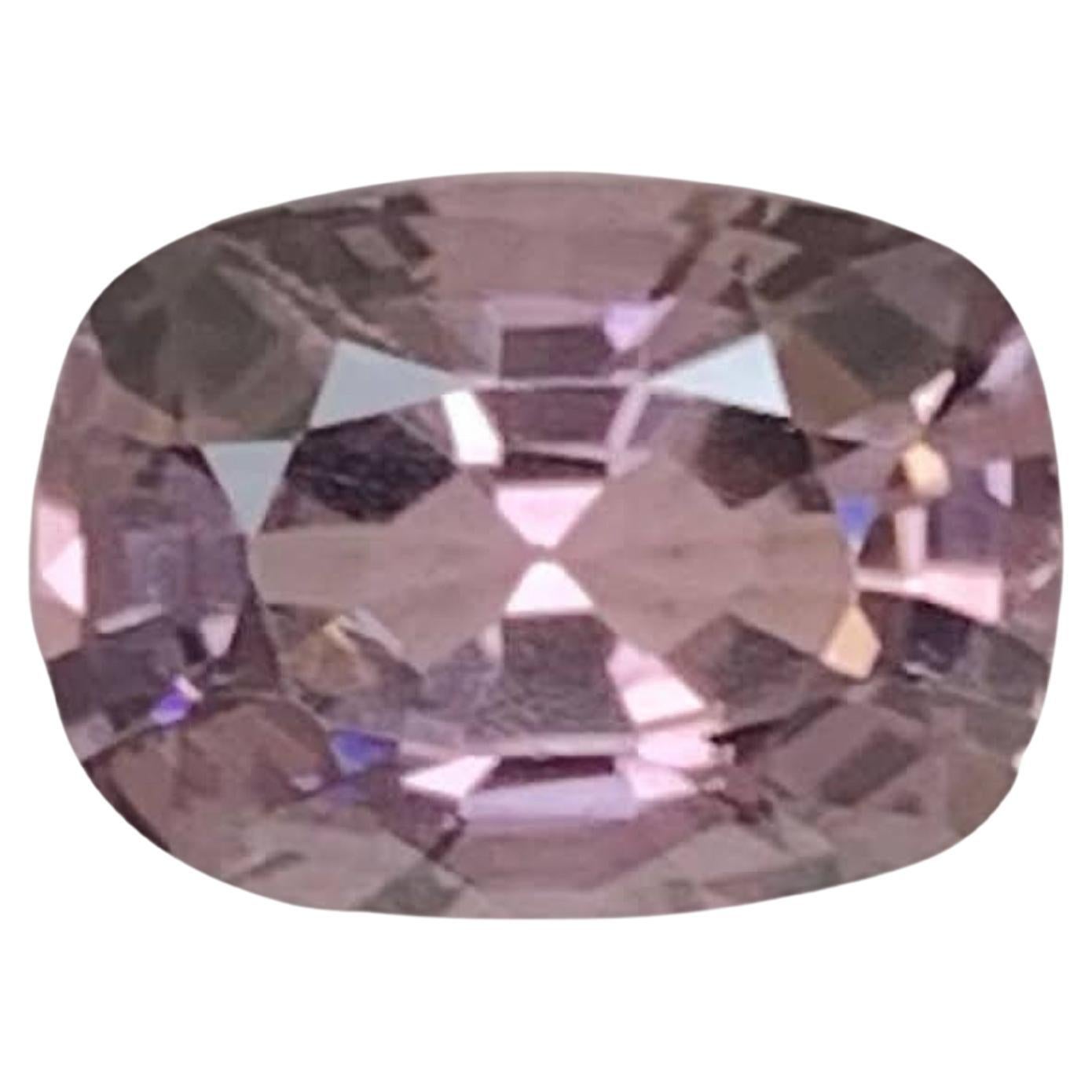 1,30 Carati di Spinello violaceo naturale sfuso Pietra gemma birmana taglio cuscino