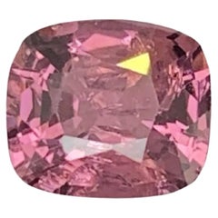 1.30 Carat Natural Loose Purplish Spinel Stone Cushion Cut Burmese Gemstone