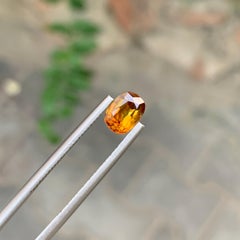 1,30 Karat natürlicher loser Titanit in ovaler Form für Ring