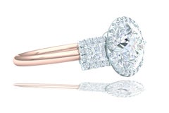 1.30 Carat Round Brilliant GIA Certified E-VS2