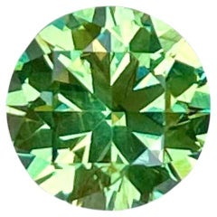 Retro 1.30 carats Demantoind Garnet Stone Diamond Cut Natural Russian Gemstone