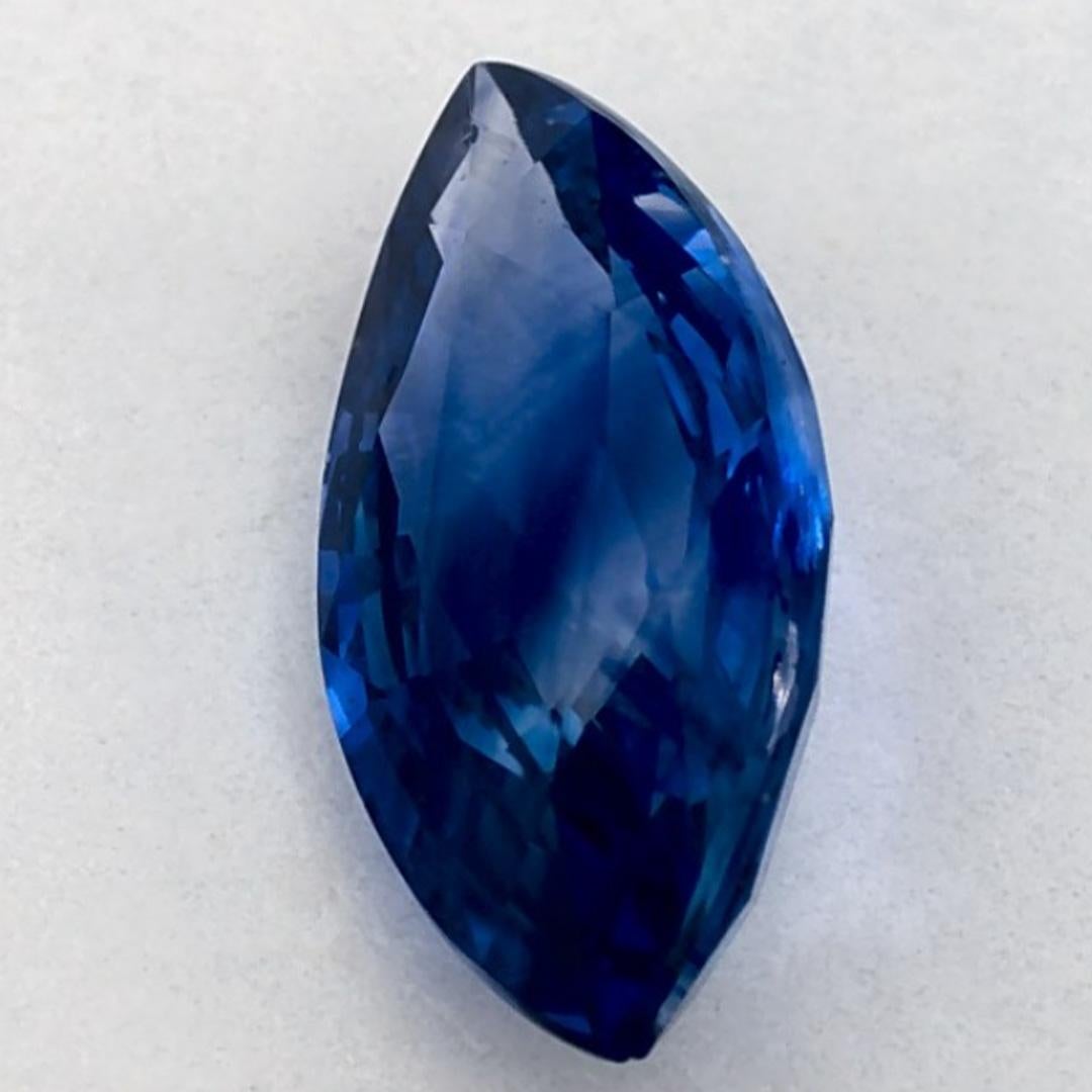 De las mujeres Gema suelta de zafiro azul marquesa de 1.30 qt en venta