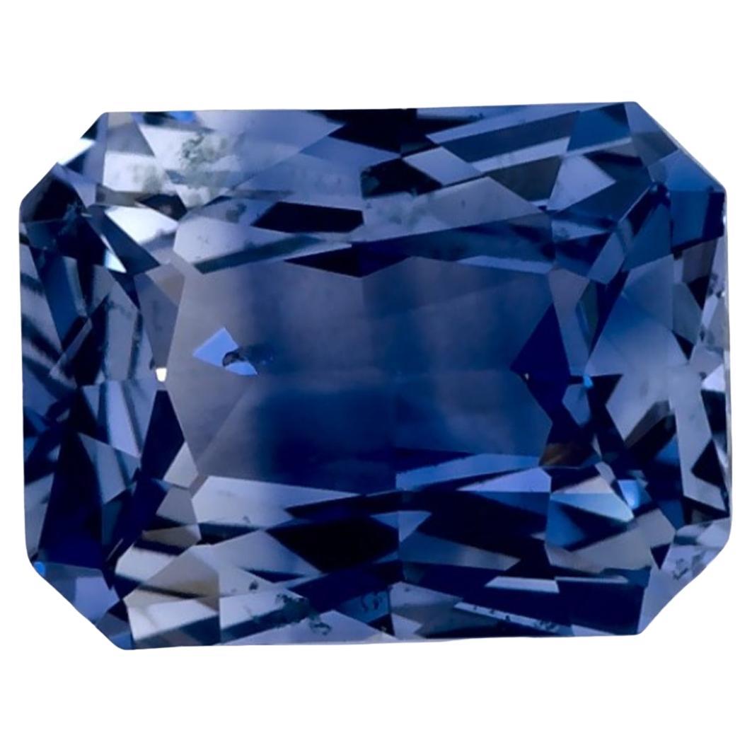 1.30 Ct Blue Sapphire Octagon Loose Gemstone