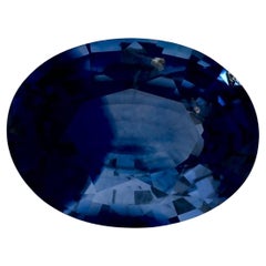 1.30 qt Zafiro Azul Oval Gema Suelta